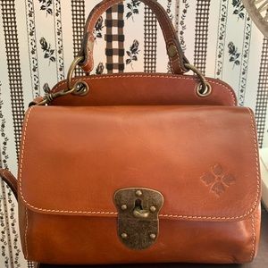 Patricia Nash Heritage Cavaillon Satchel Leather